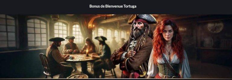 Tortuga Casino bonus bienvenue